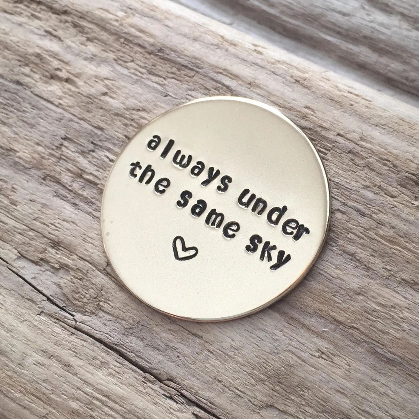 Pewter Pocket Coin