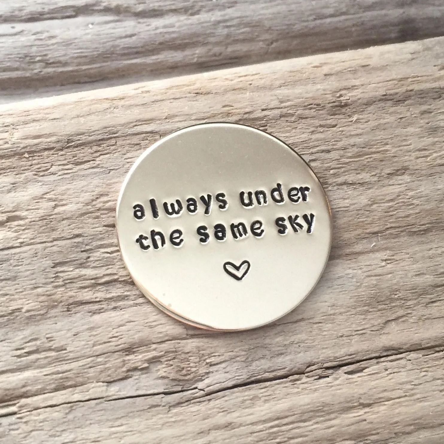Pewter Pocket Coin