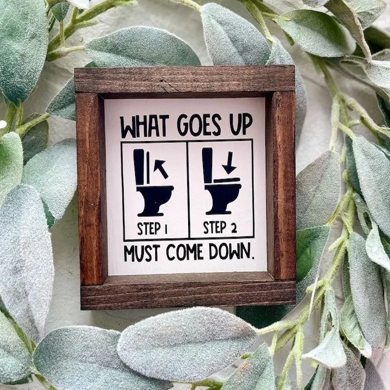 💡Interesting Bathroom Logo