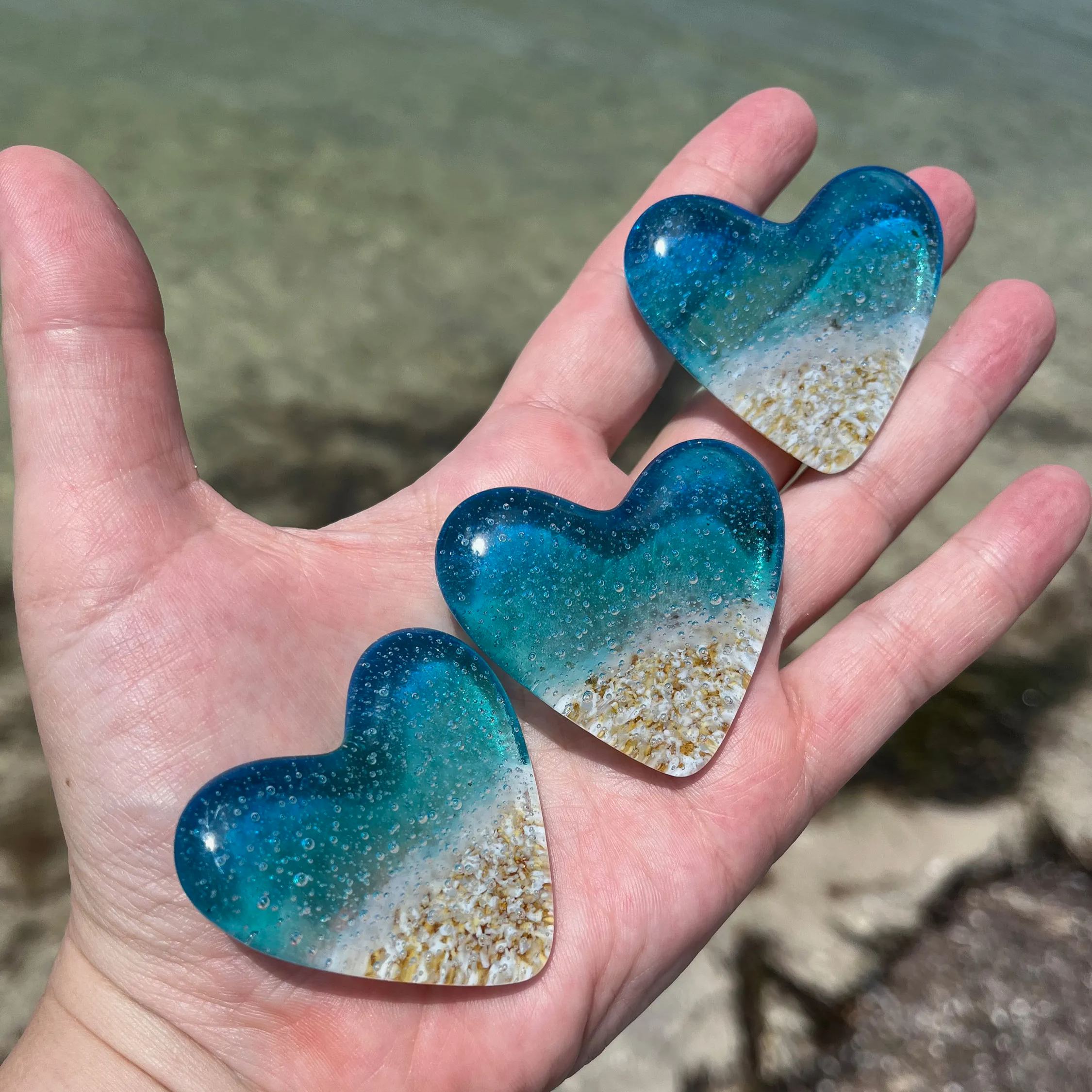 Turquoise Beach Heart