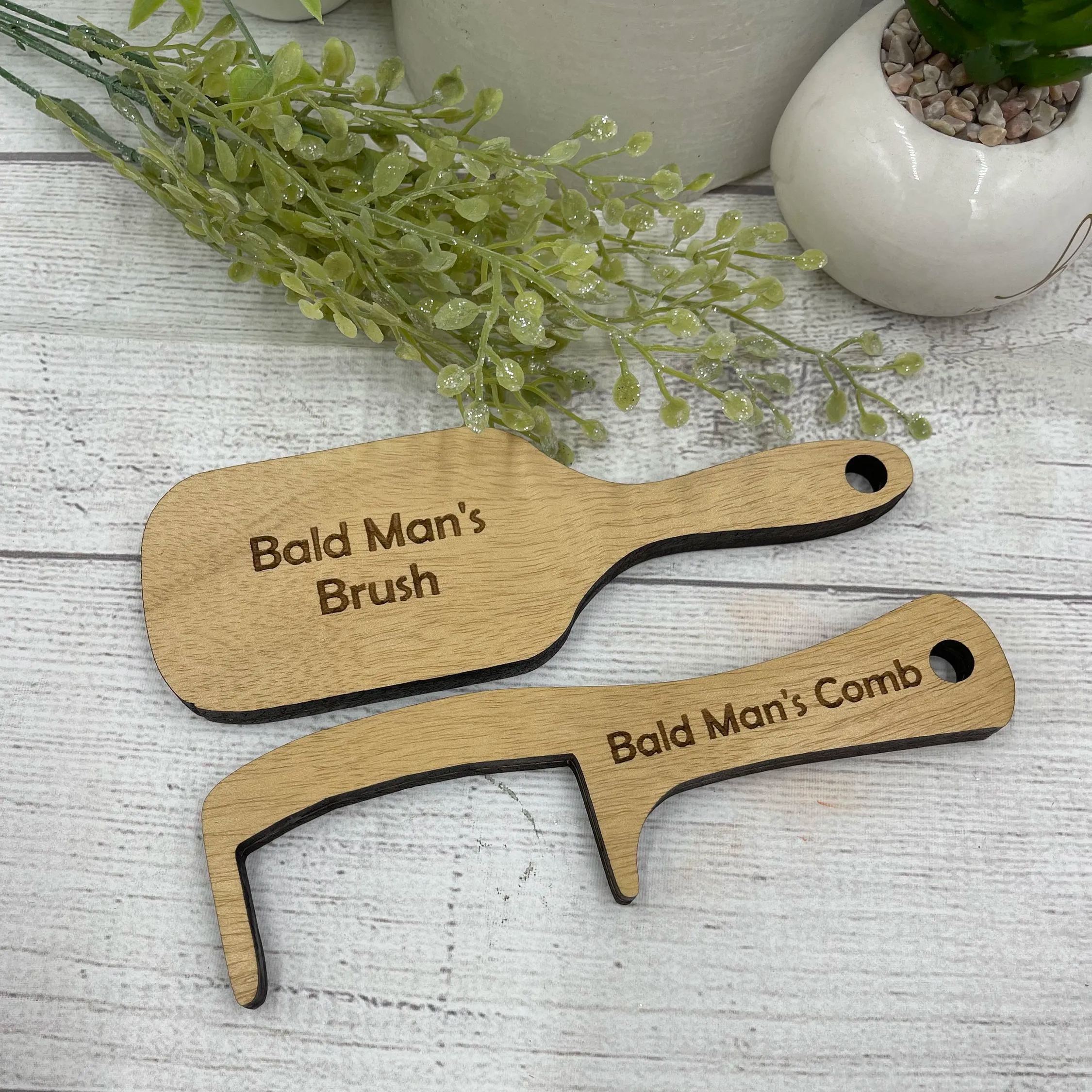 Gag Gift Comb for Bald Man