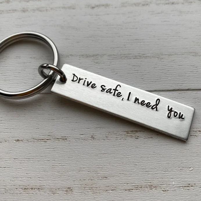 No Matter Where Keychain