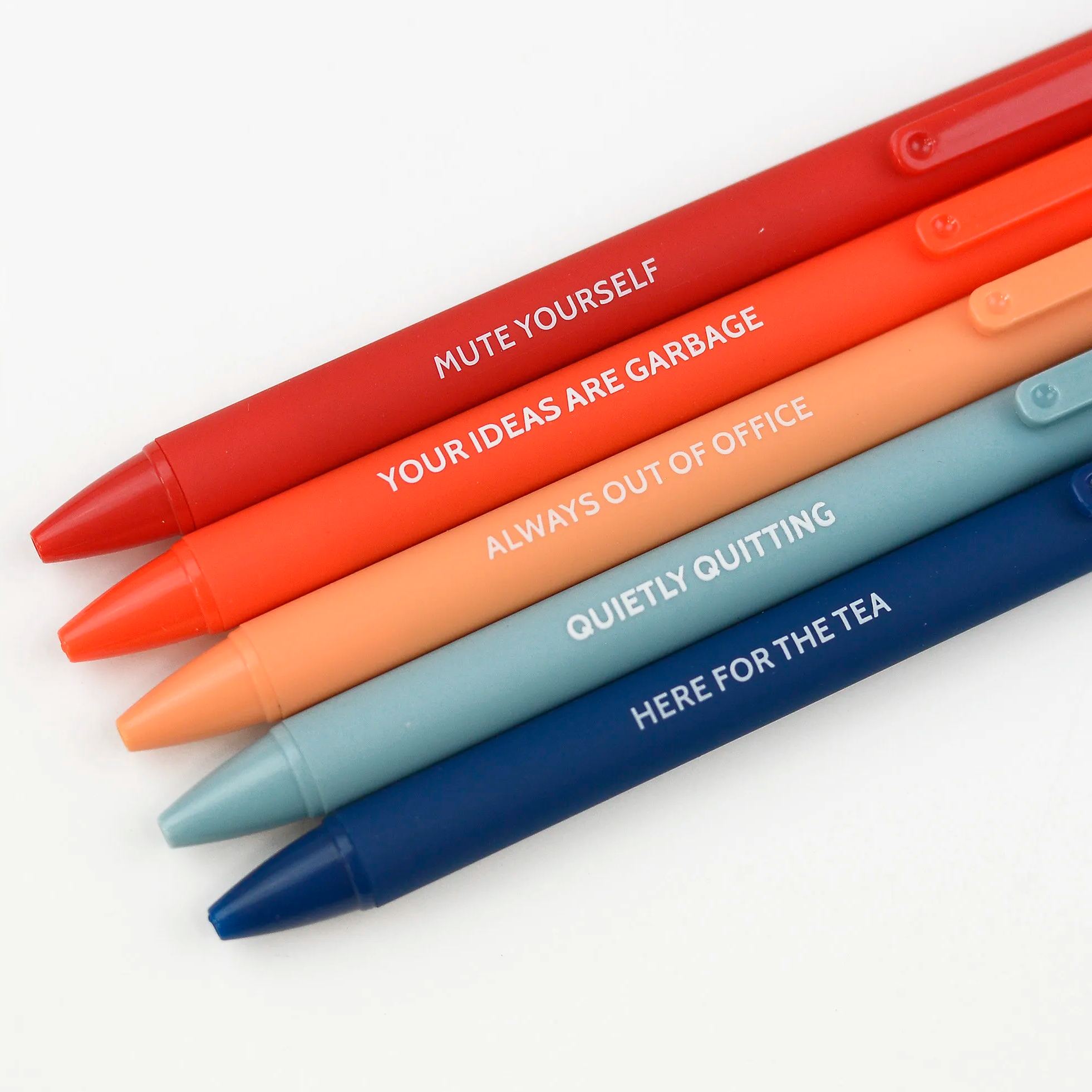  Funny Work Gel Pens