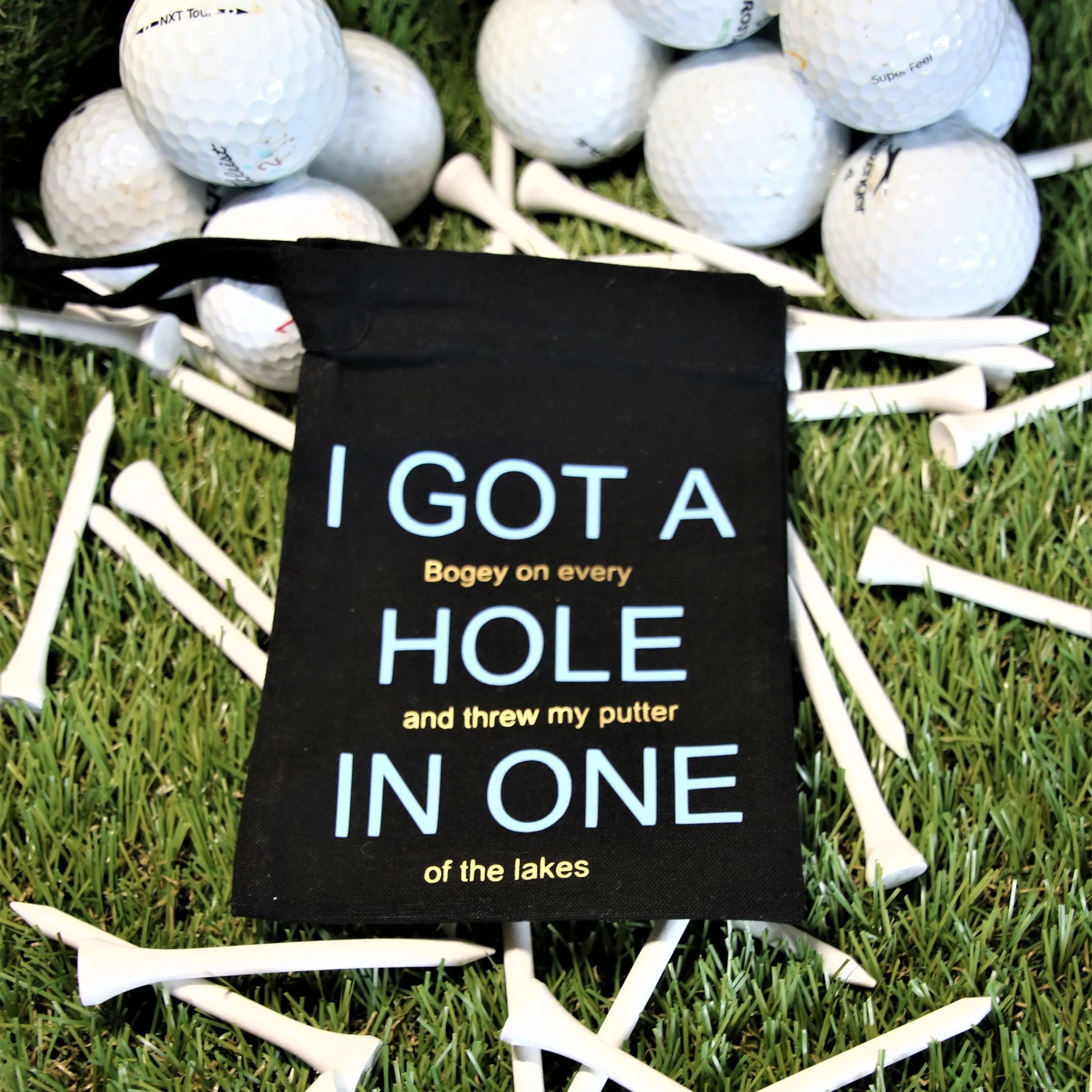 Fun Golf Tee Bag