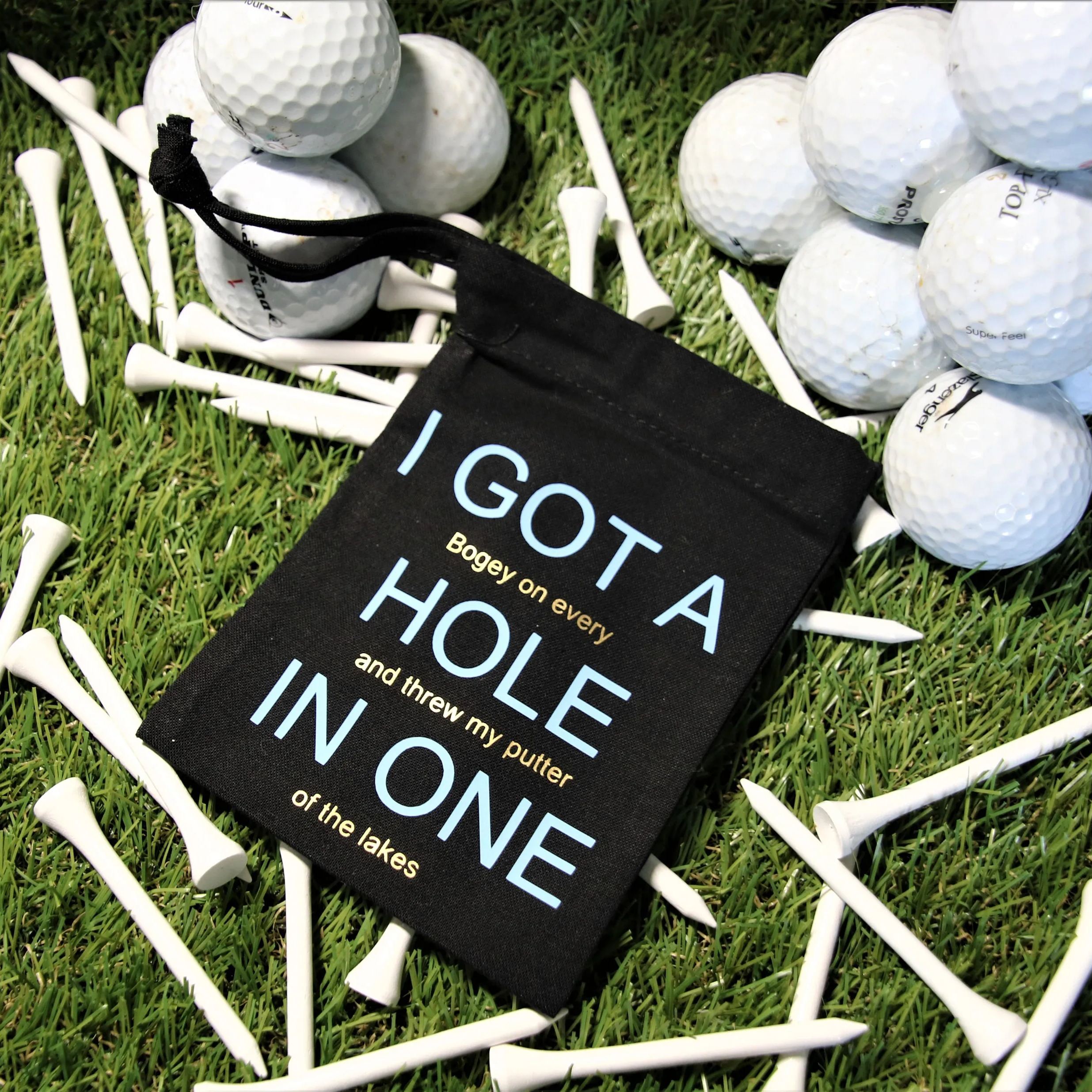 Fun Golf Tee Bag