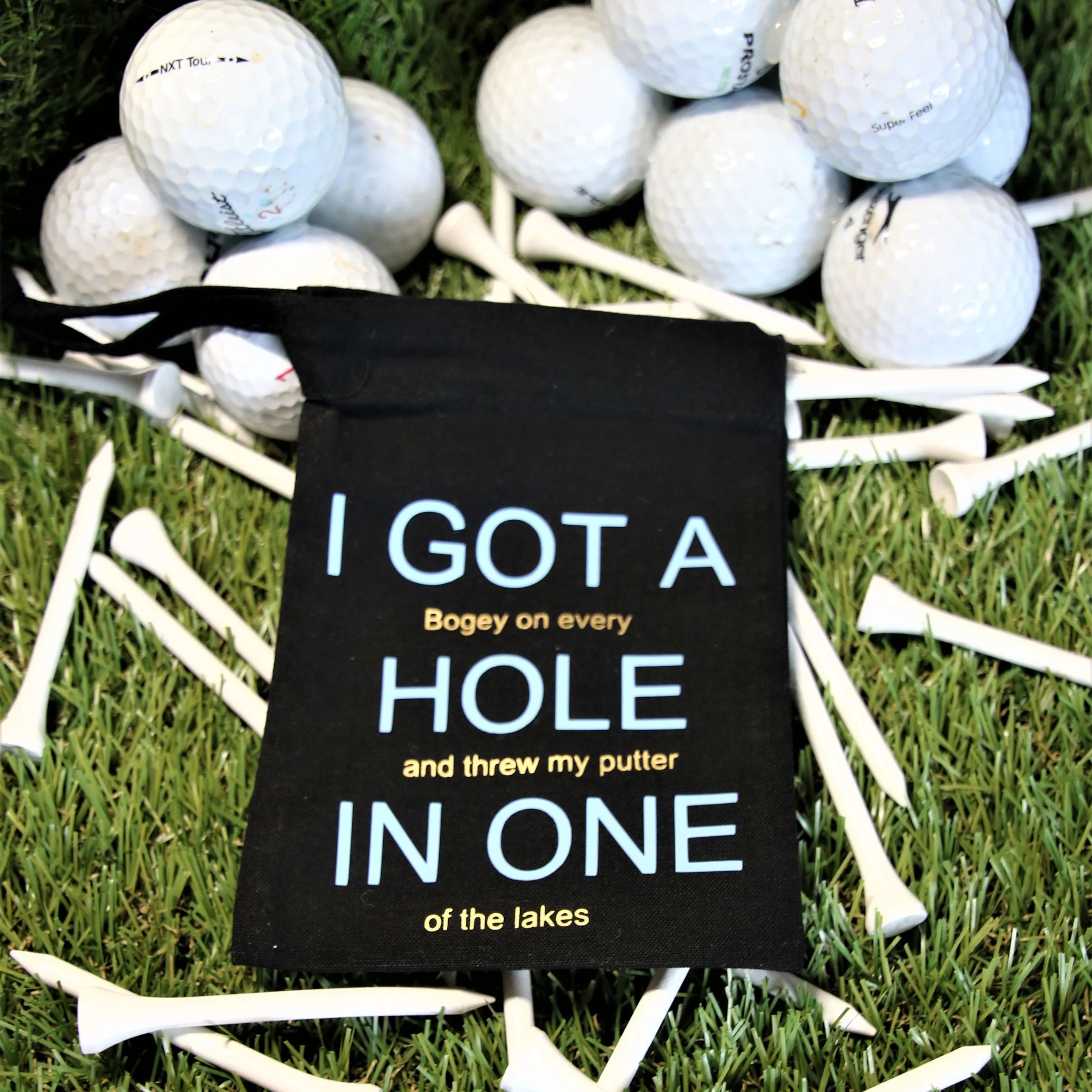 Fun Golf Tee Bag