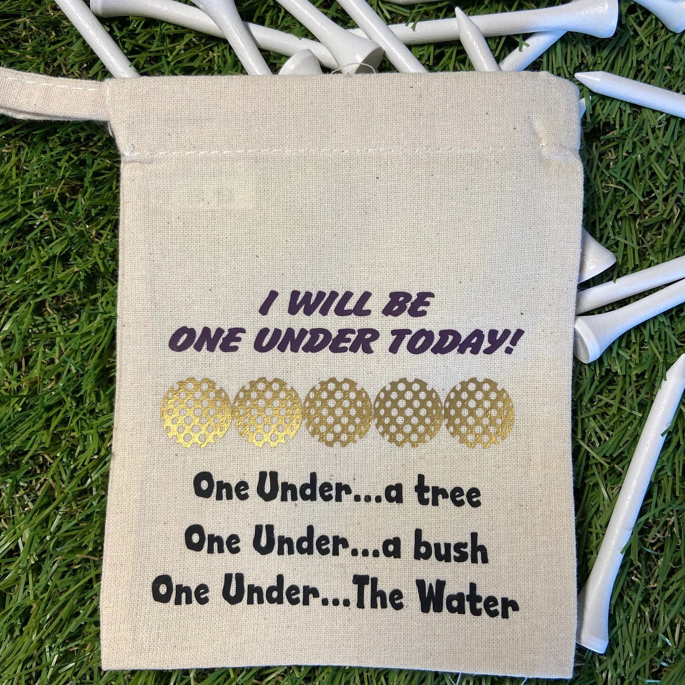 Fun Golf Tee Bag