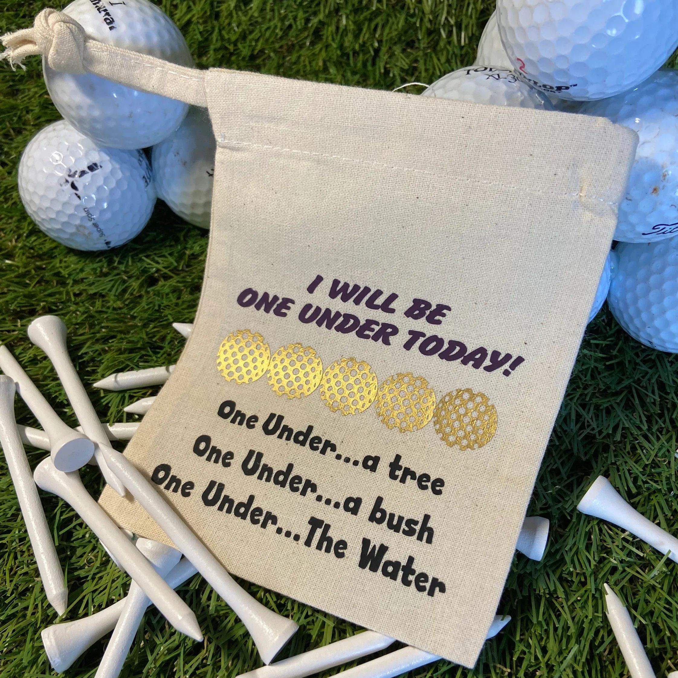 Fun Golf Tee Bag