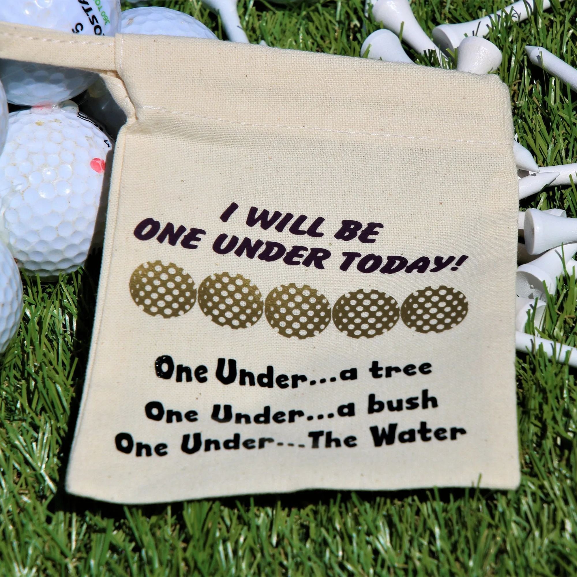 Fun Golf Tee Bag