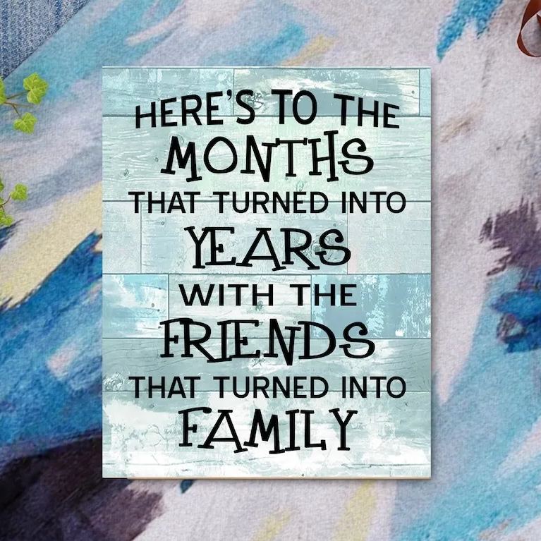Appreciate The Journey Friendship Sign