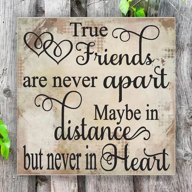 Appreciate The Journey Friendship Sign