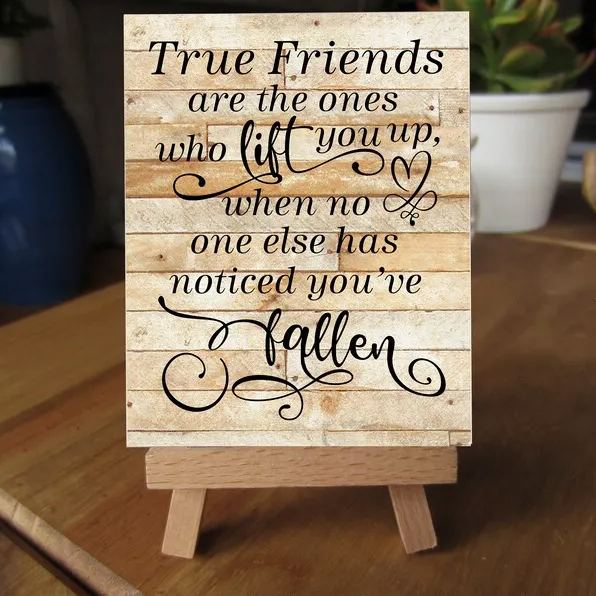 Appreciate The Journey Friendship Sign