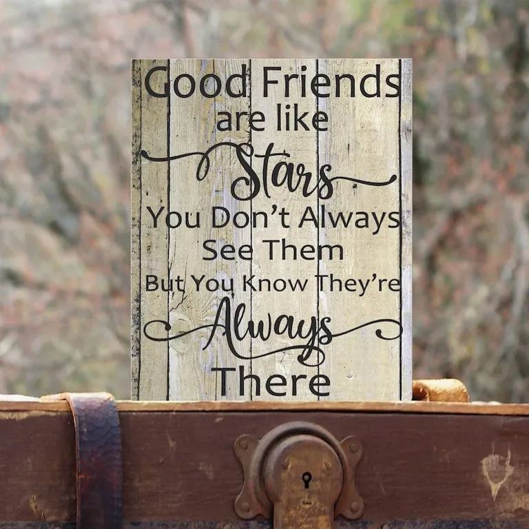 Appreciate The Journey Friendship Sign