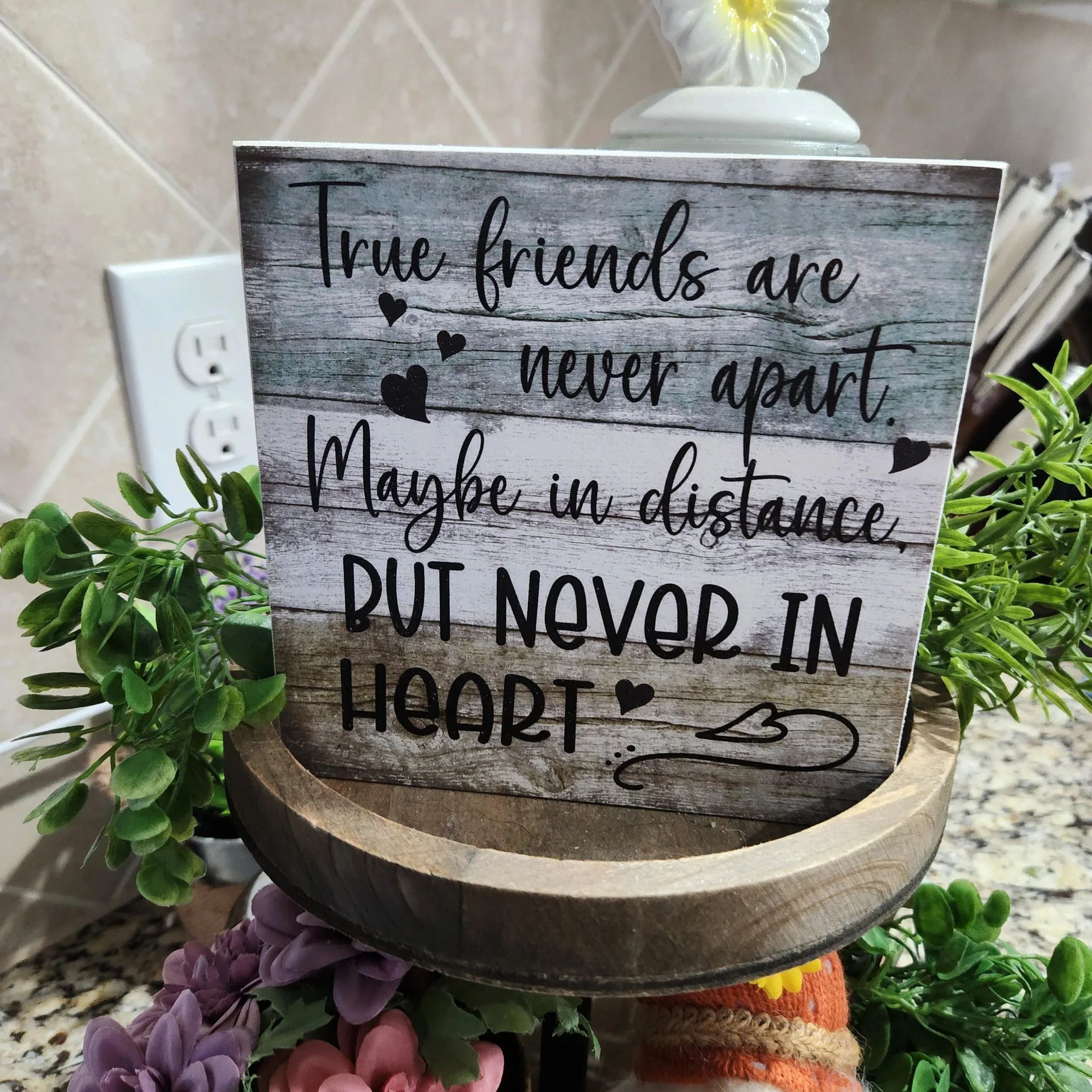 Appreciate The Journey Friendship Sign