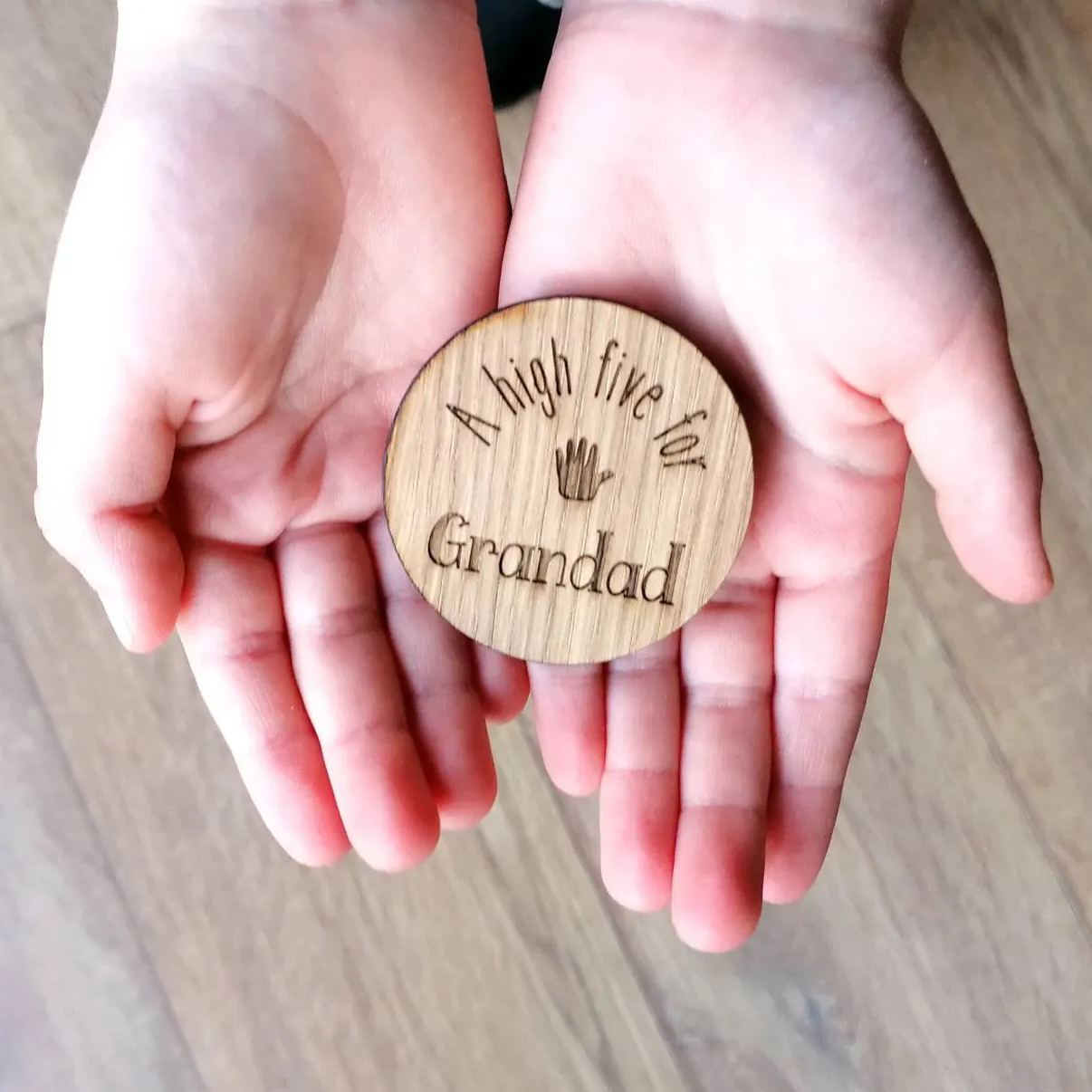 A Little Pocket Wooden Hug