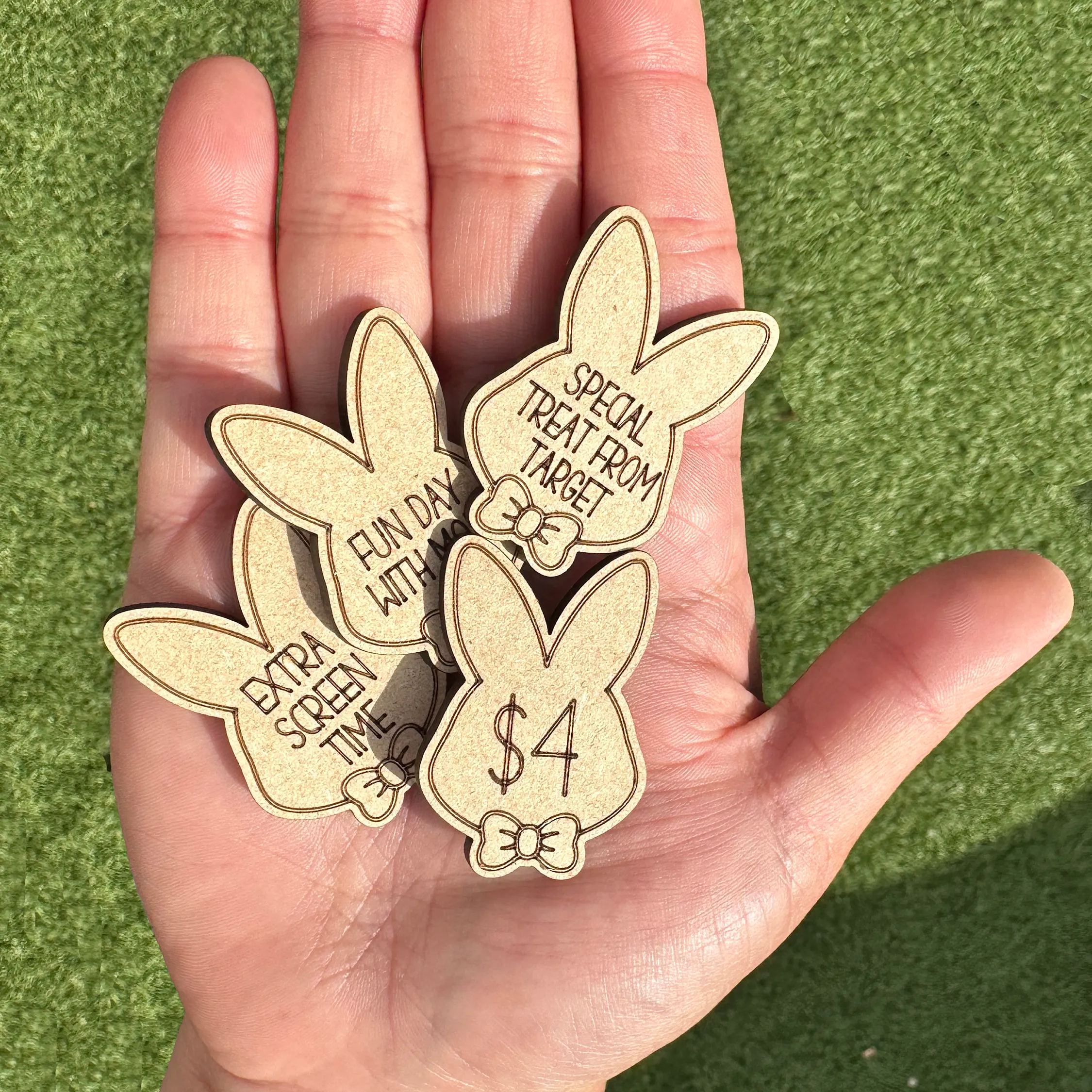 🥚Easter Egg Stuffing - 🐰Wooden Rabbit Token