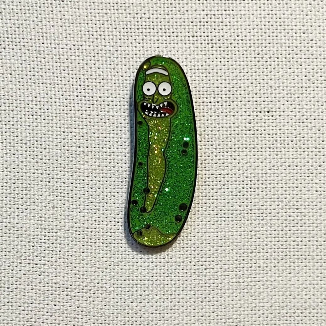 Lucky Pickle Enamel Pin