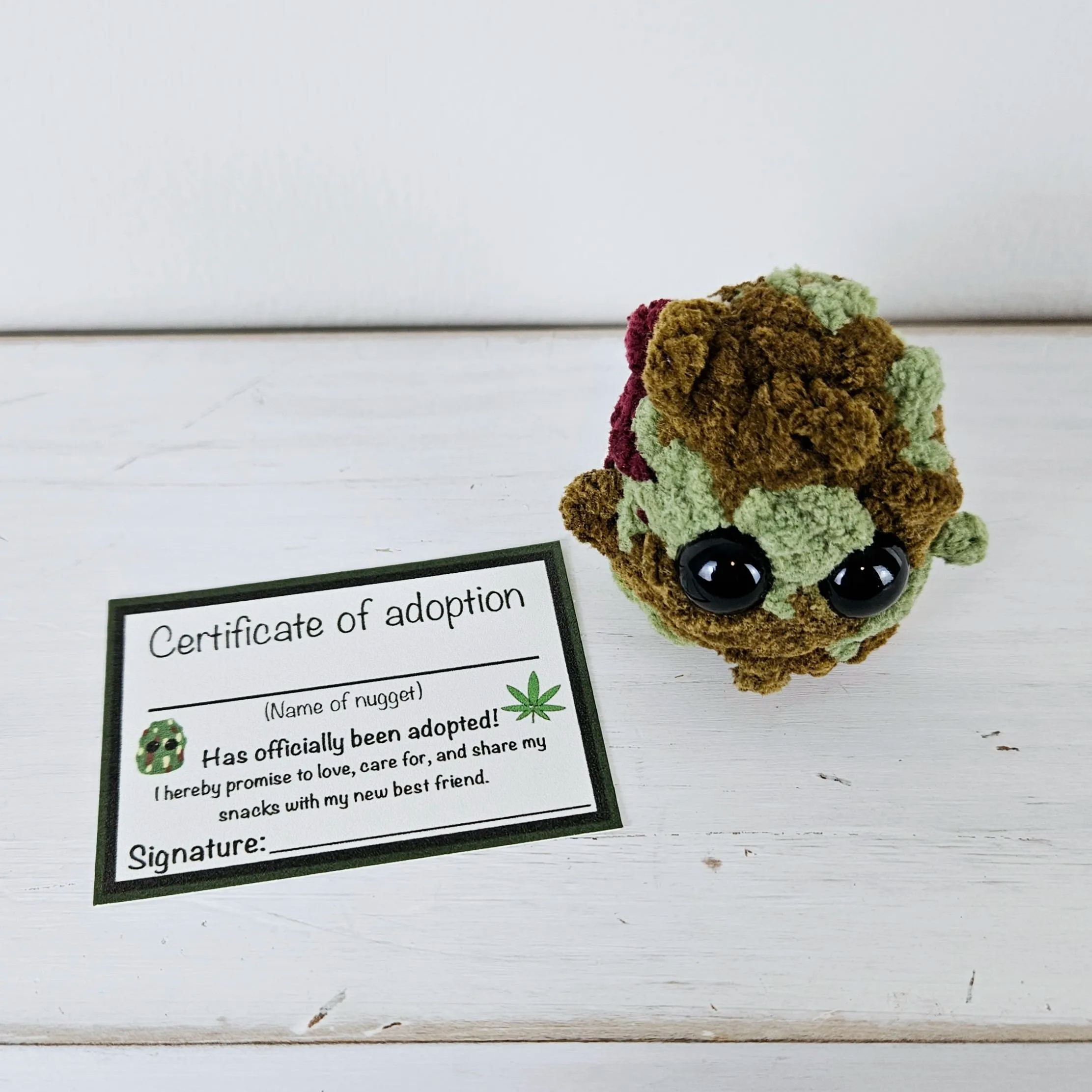 Little Weed Nugget Plushie