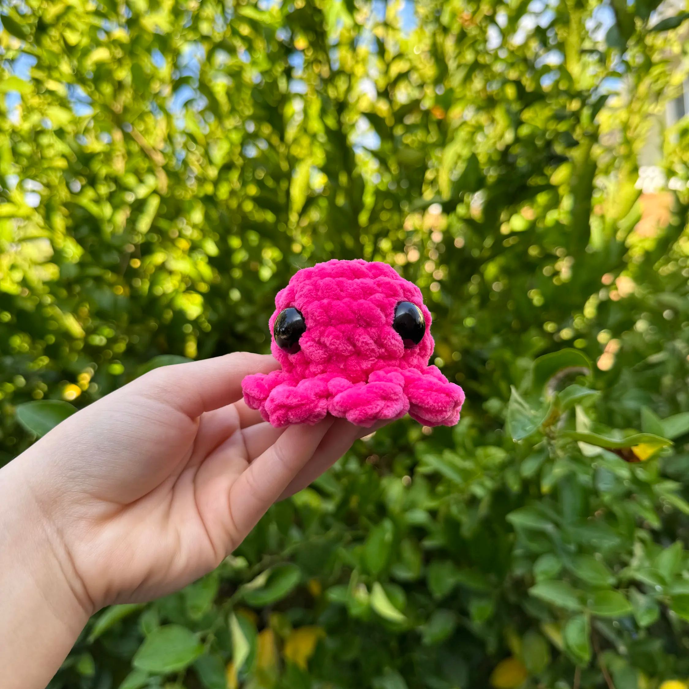 Crochet Mini Octopus Plush Toy 