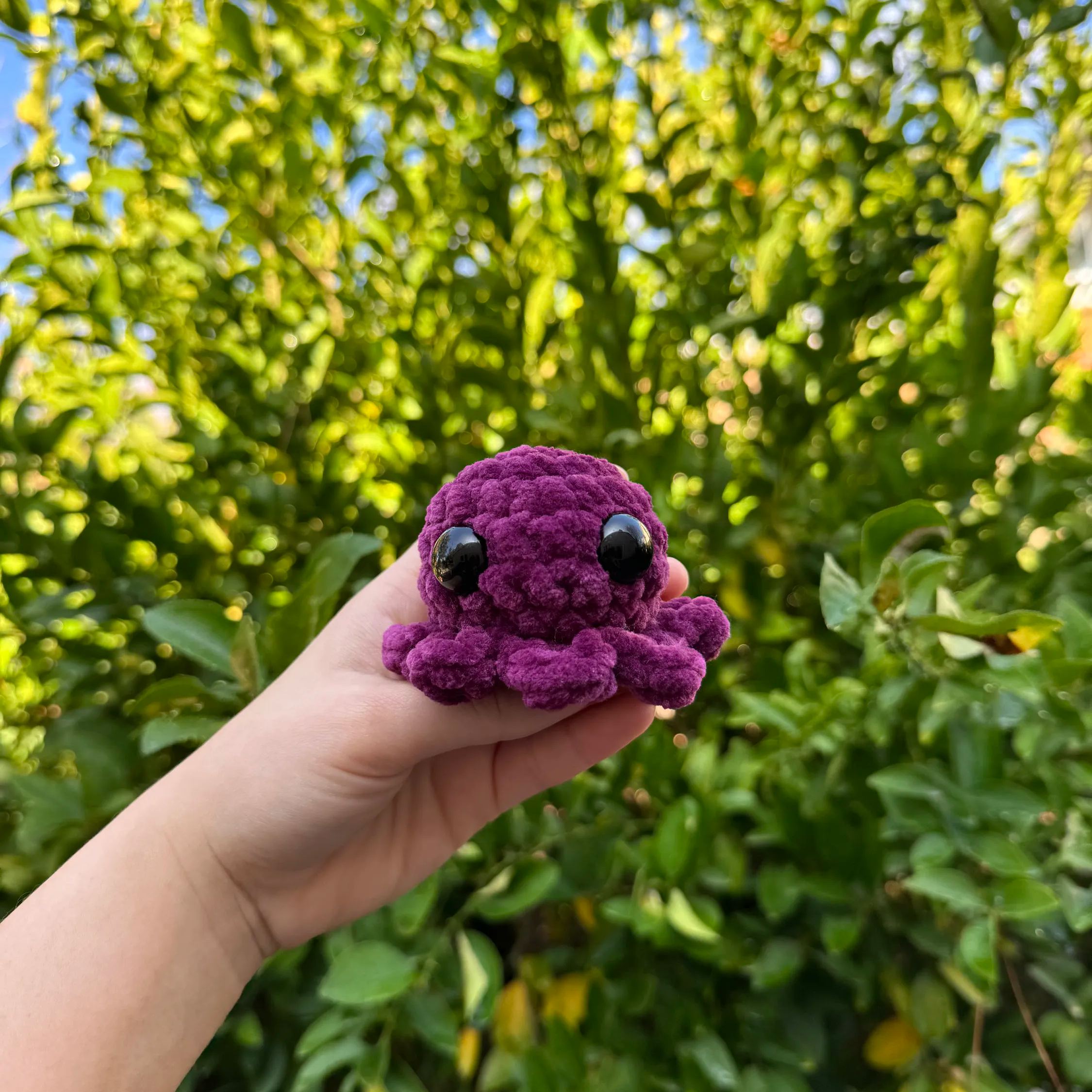 Crochet Mini Octopus Plush Toy 