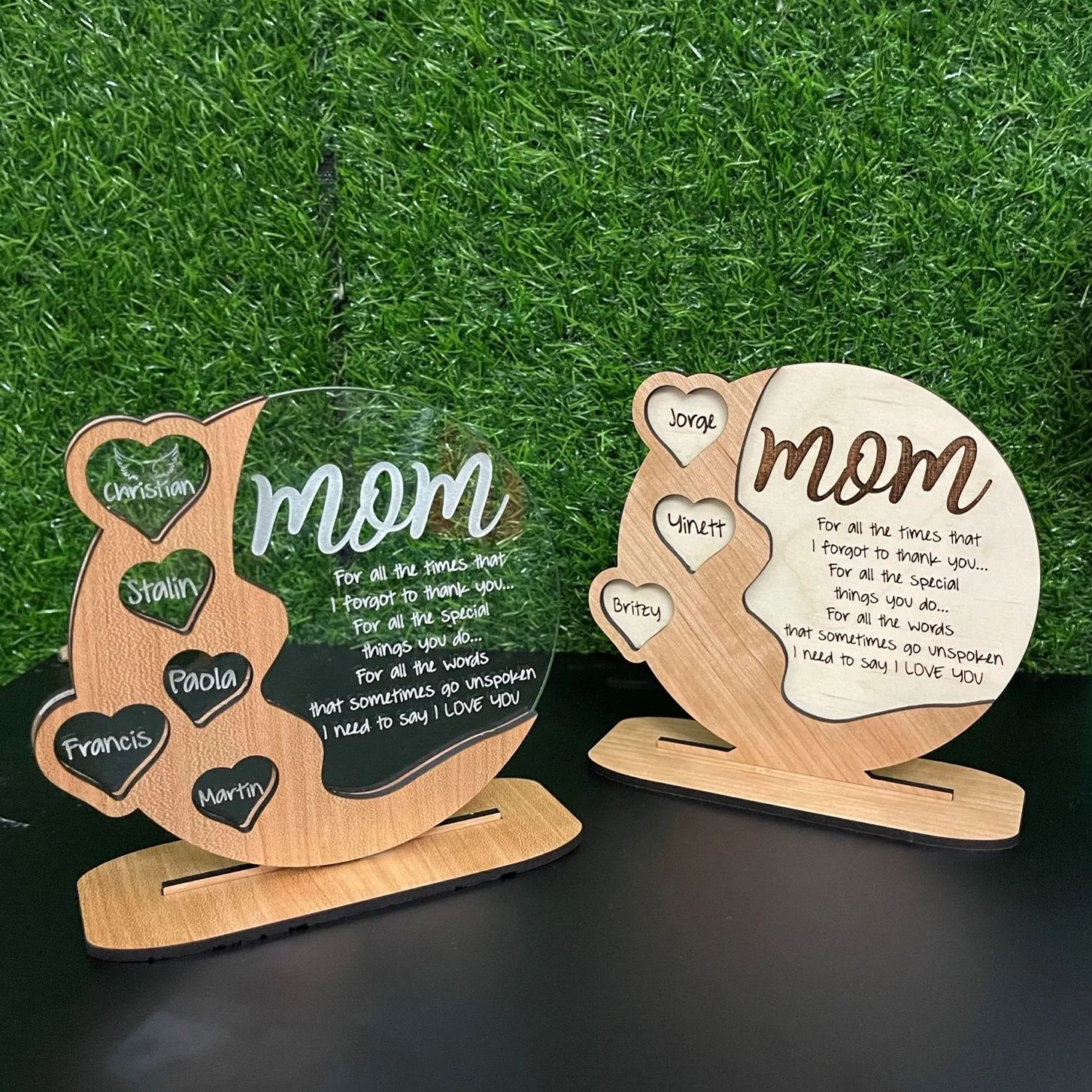 Mother's Day Wood Plaque Gift
