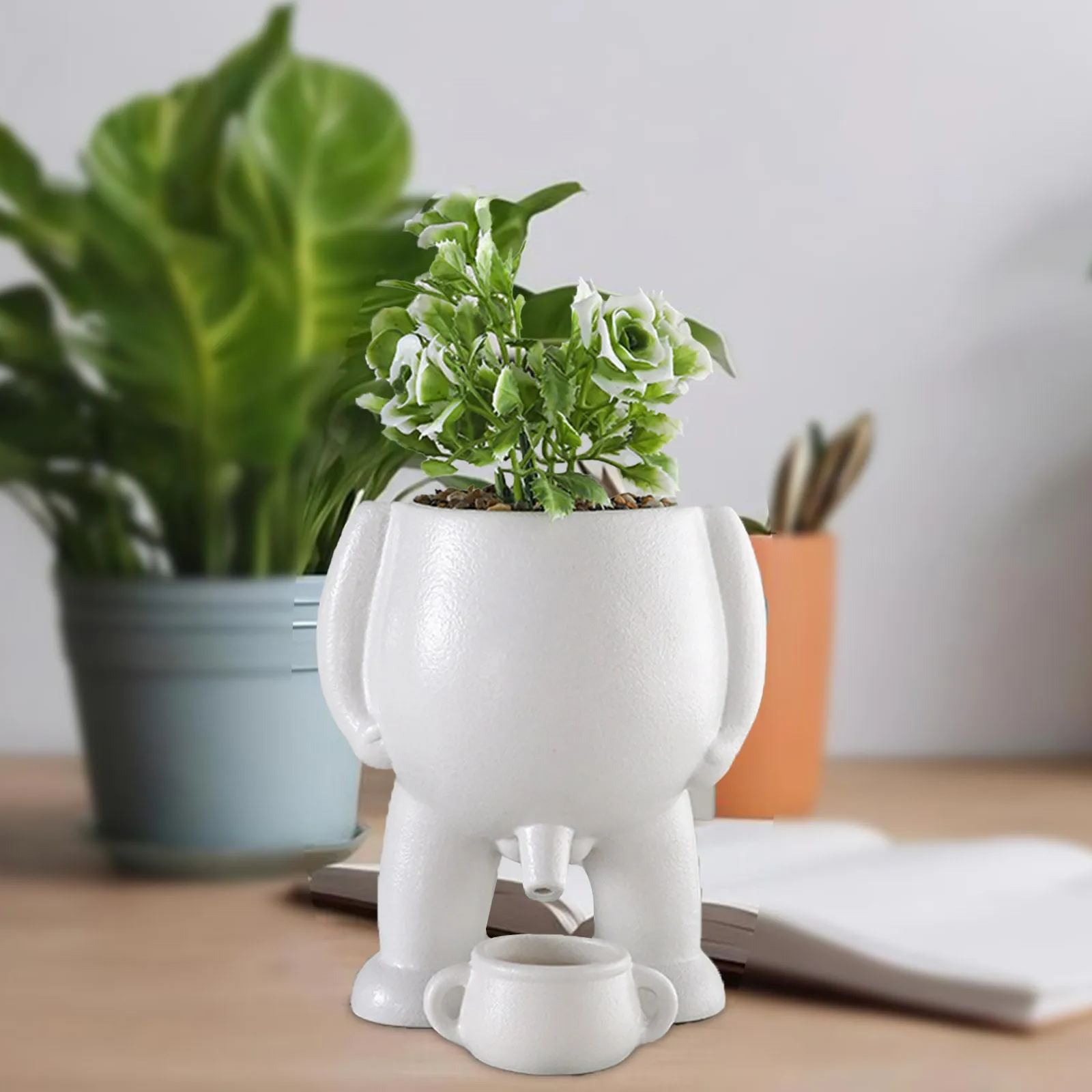 Peeing Man Planter