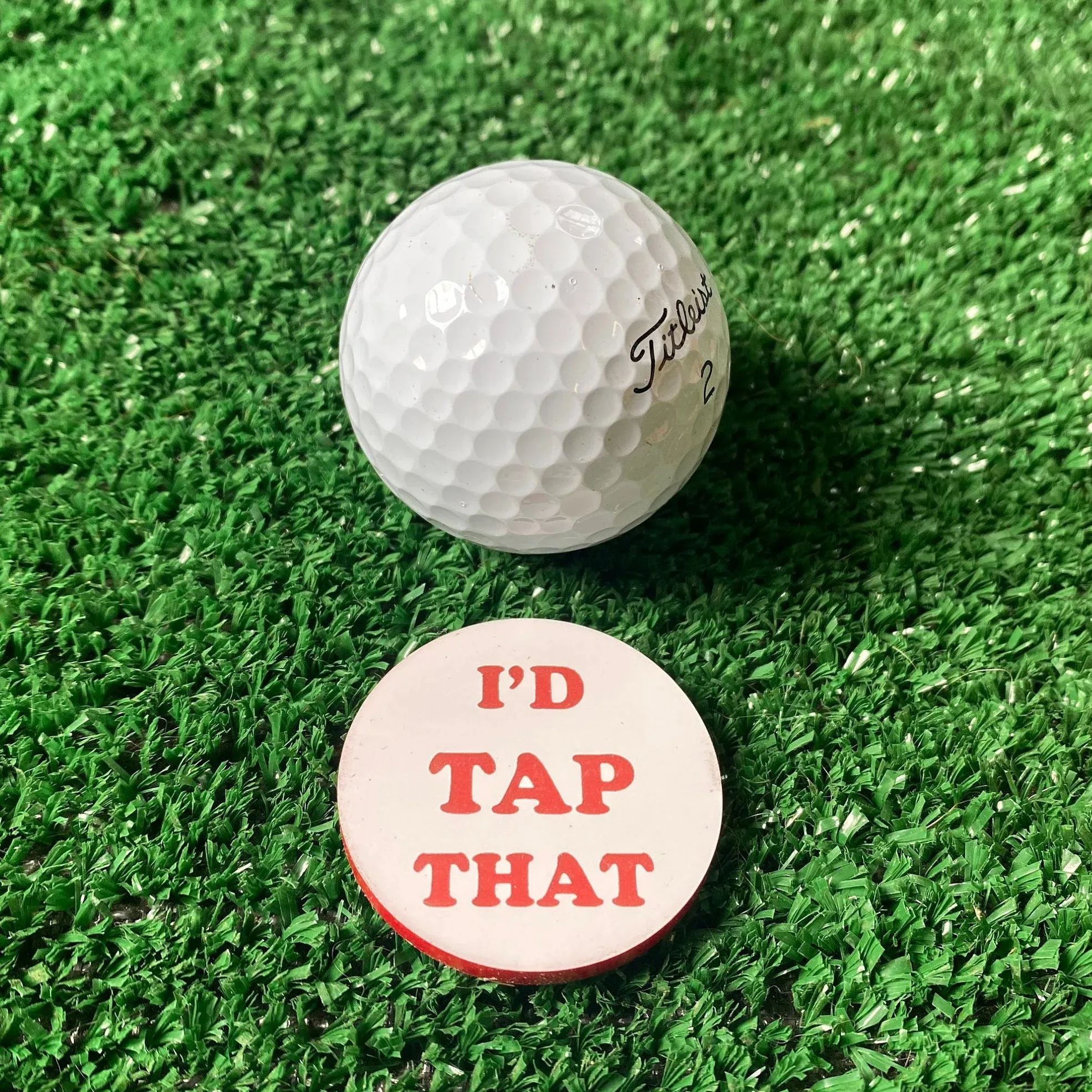 Funny Pun Golf Ball Markers