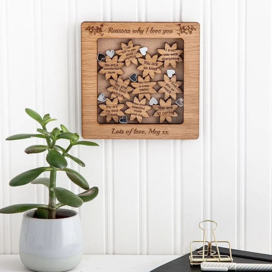 10 Reasons Why I Love You-Things I love about you Frame from children