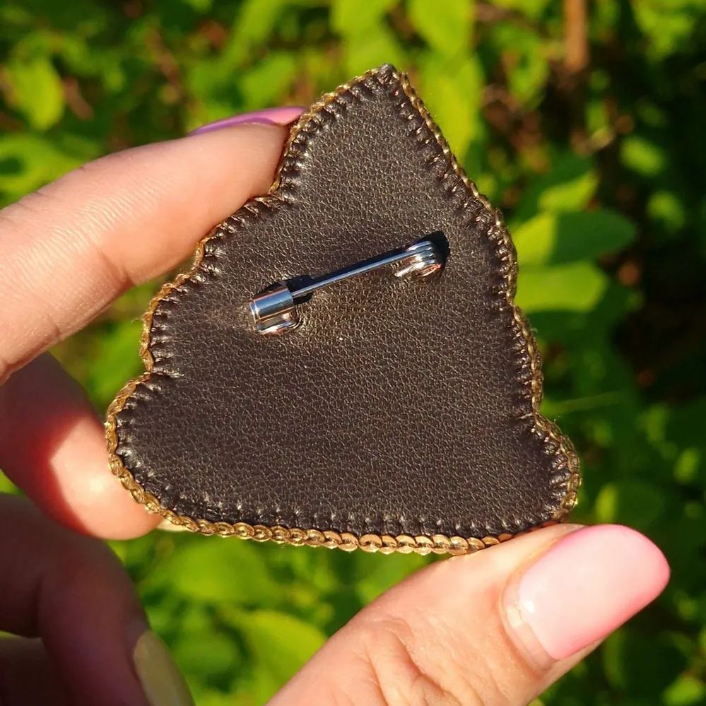 Funny handmade Poop Brooch