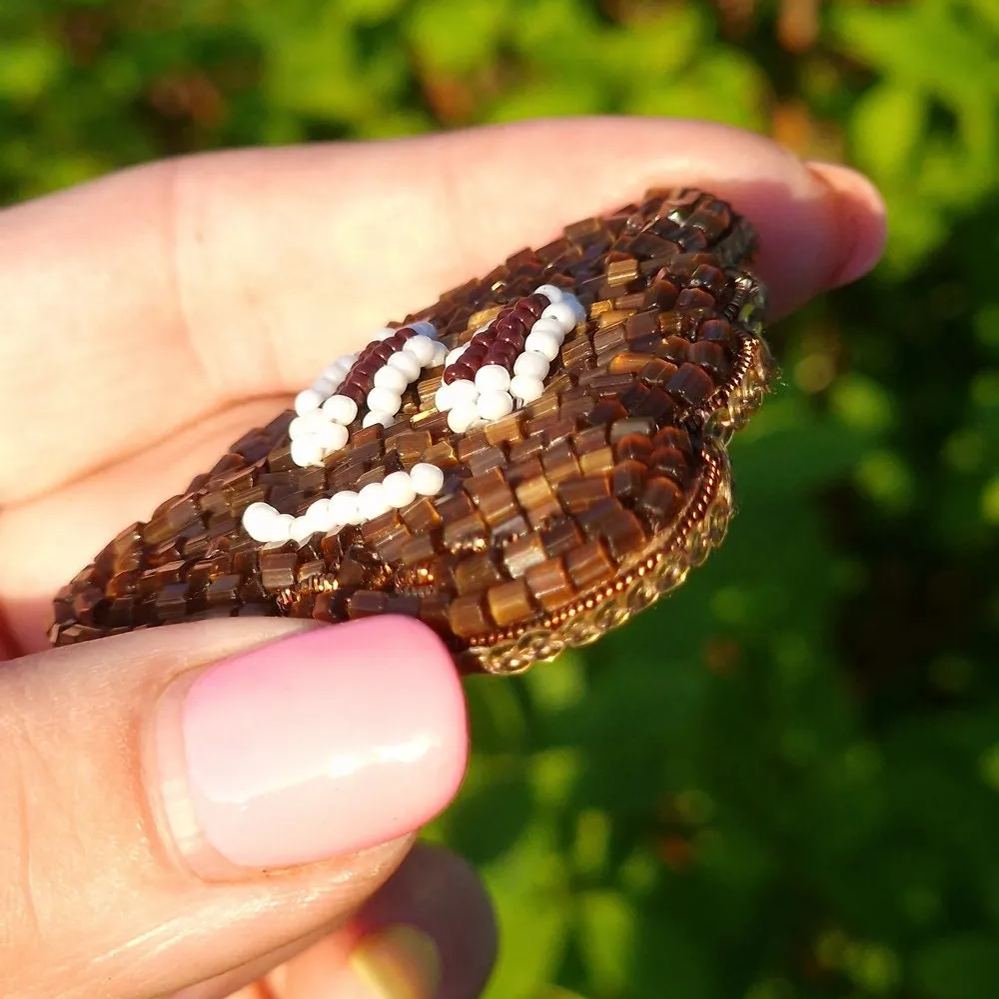 Funny handmade Poop Brooch