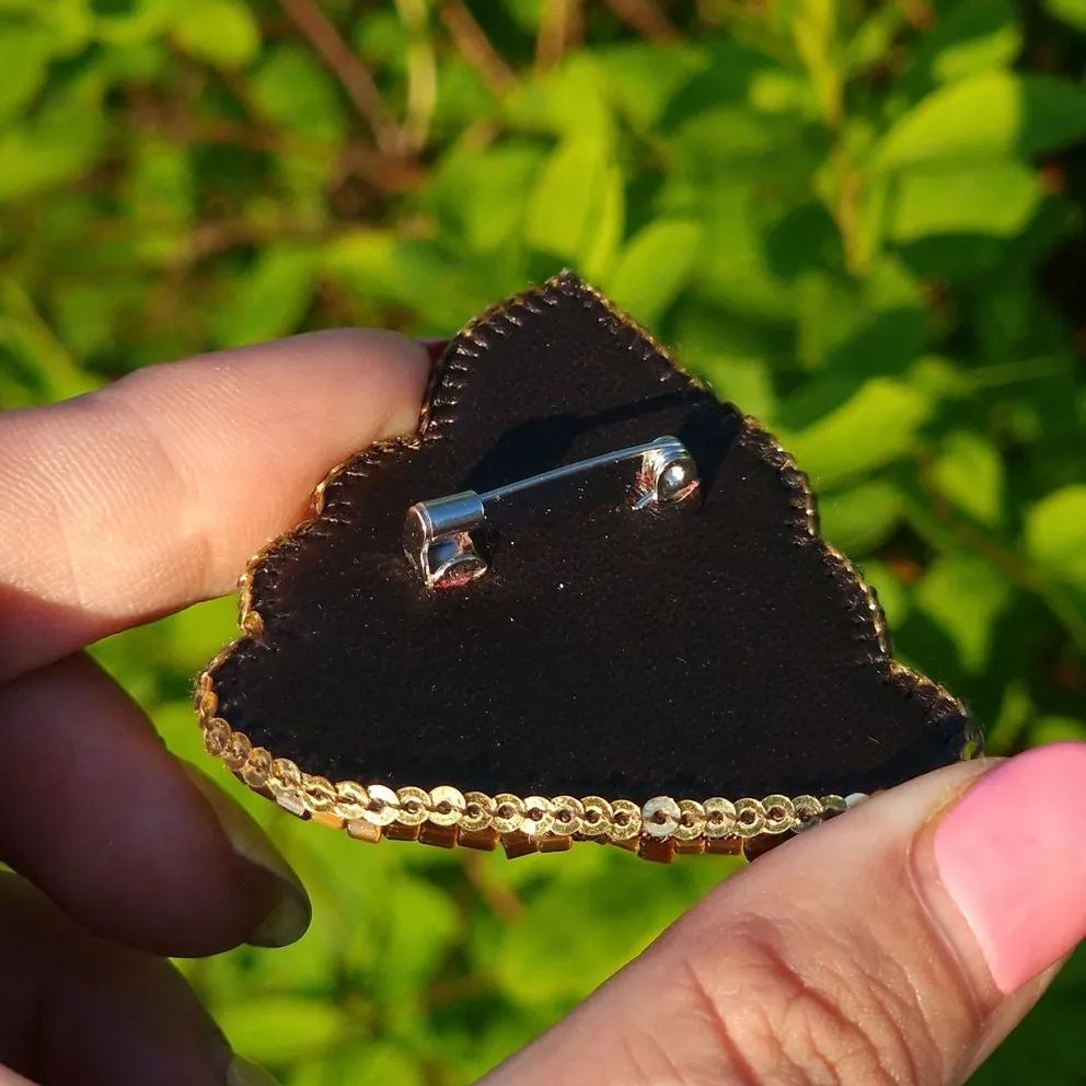 Funny handmade Poop Brooch