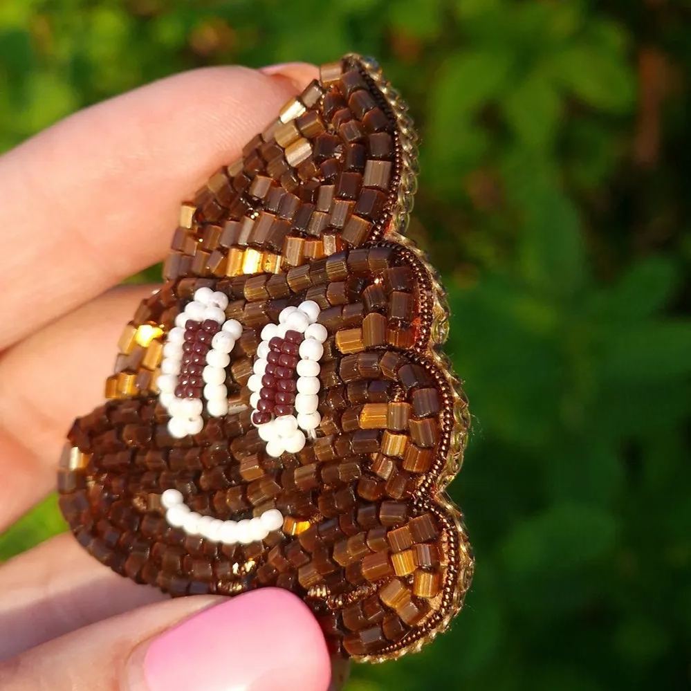 Funny handmade Poop Brooch