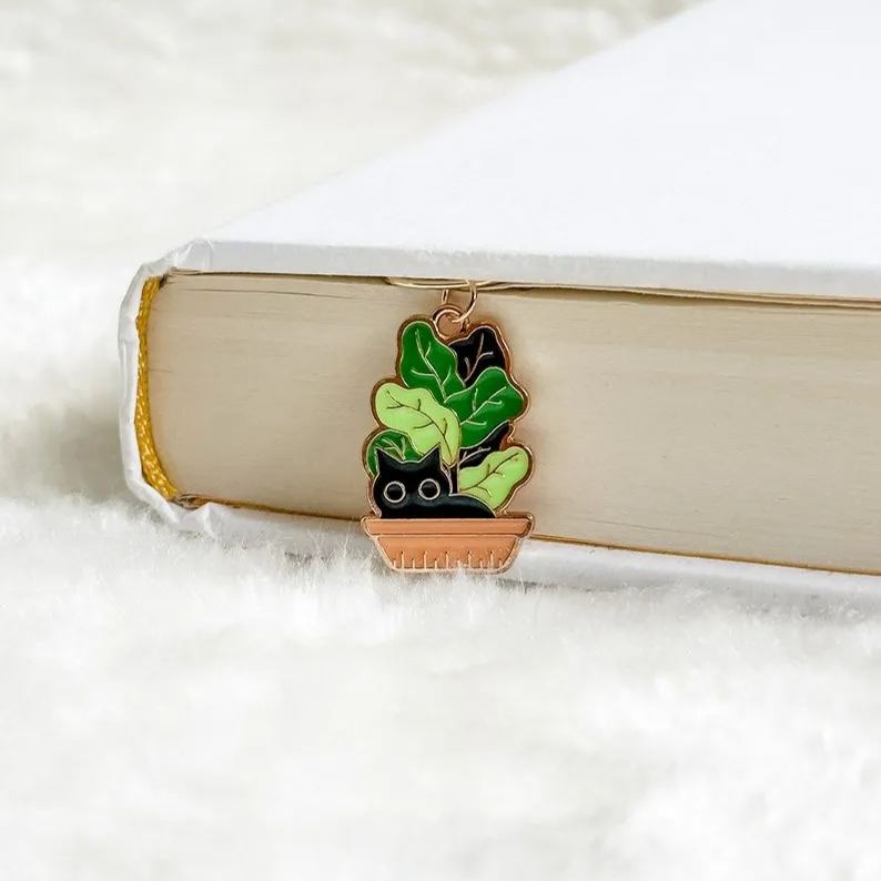 Funny Cat Bookmark Paperclip
