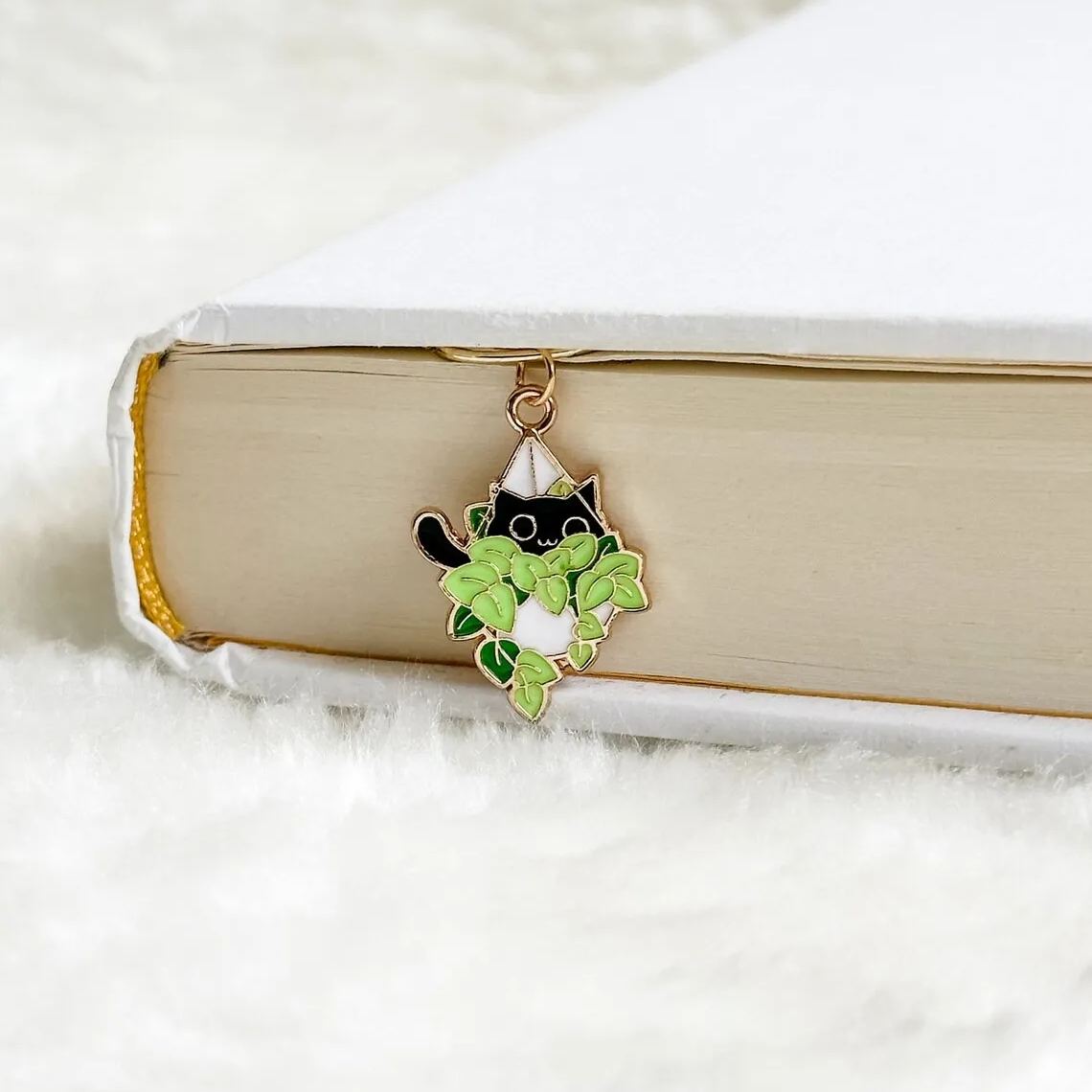 Funny Cat Bookmark Paperclip