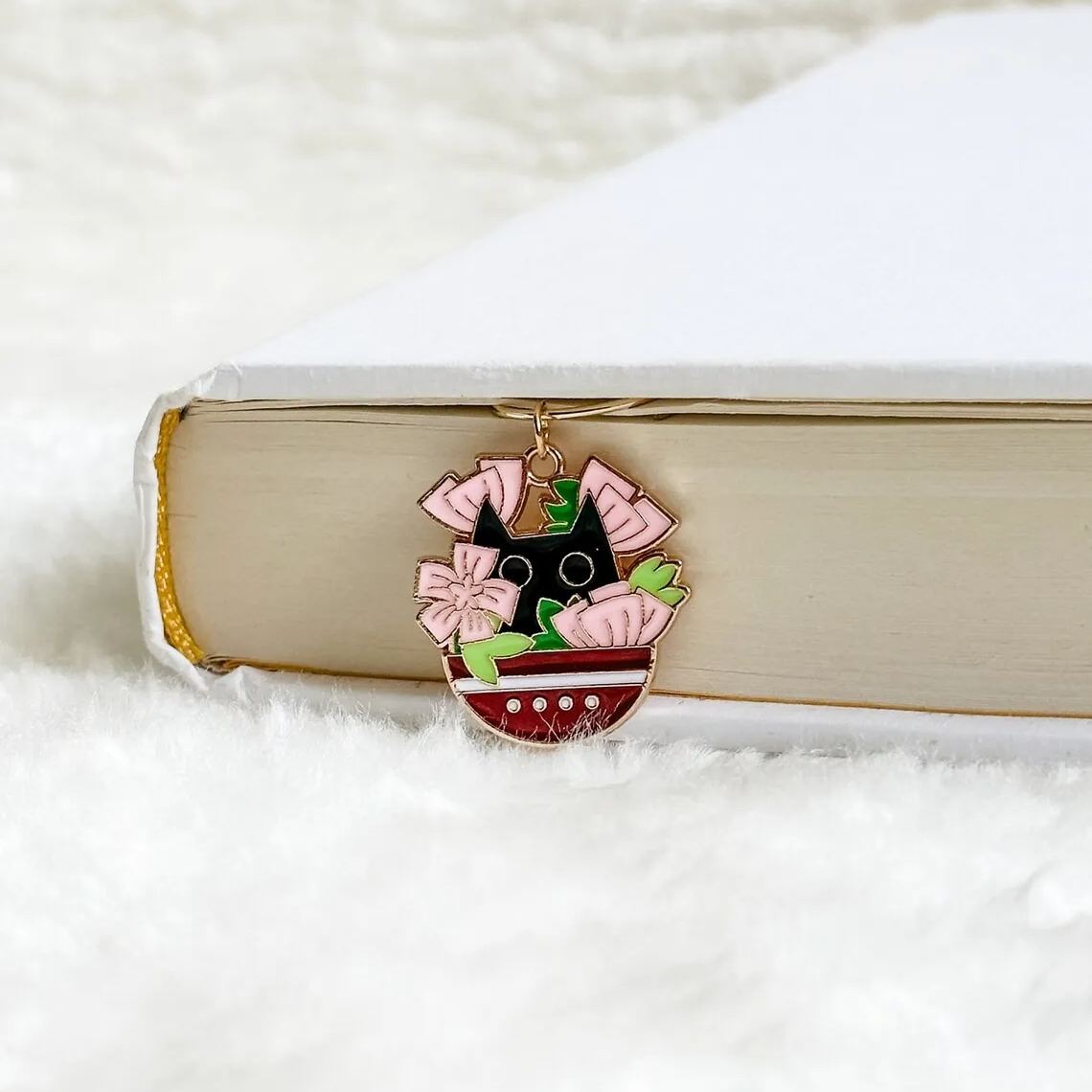 Funny Cat Bookmark Paperclip