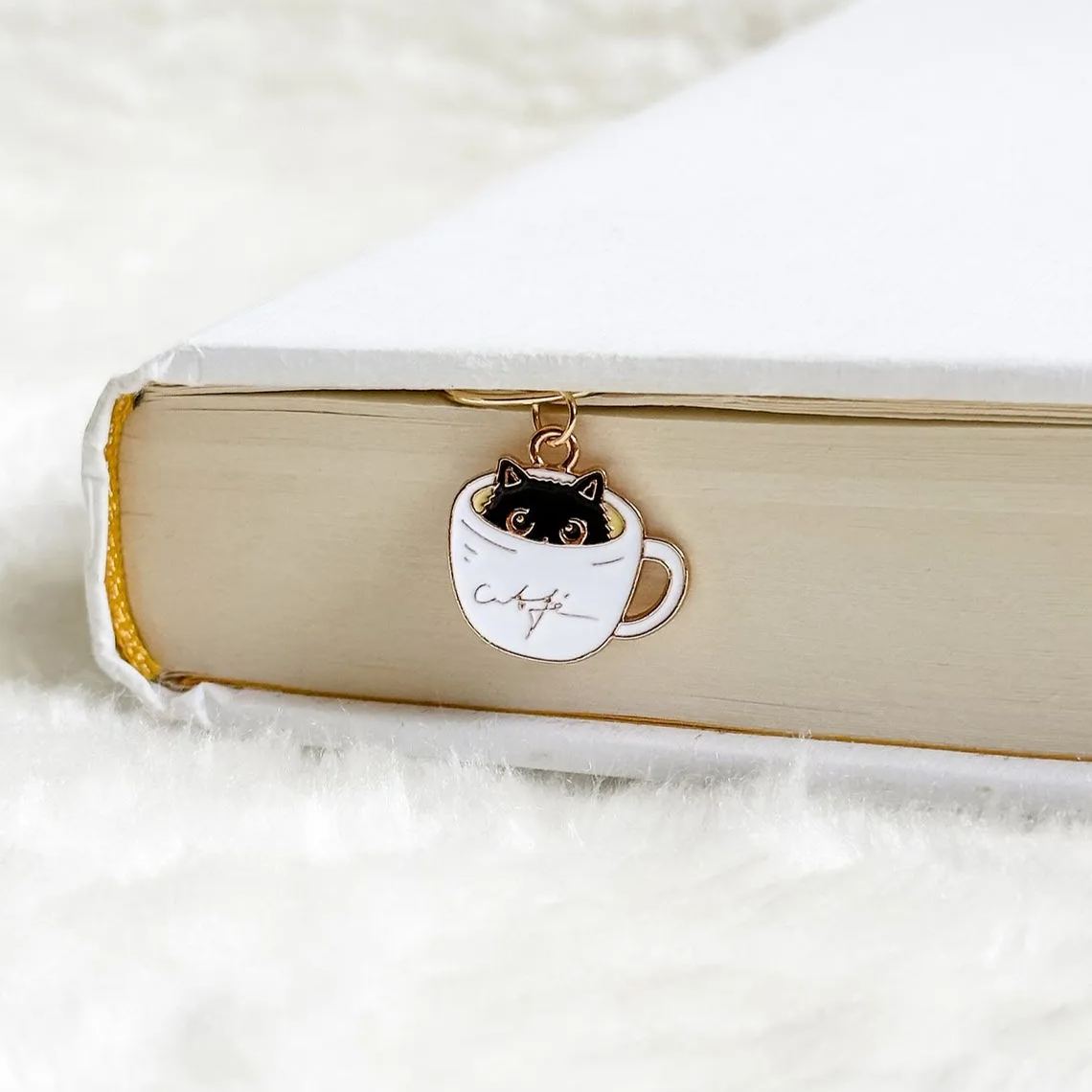 Funny Cat Bookmark Paperclip