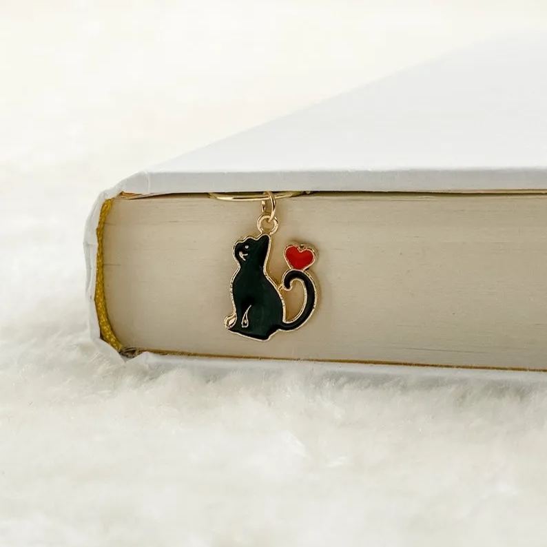 Funny Cat Bookmark Paperclip