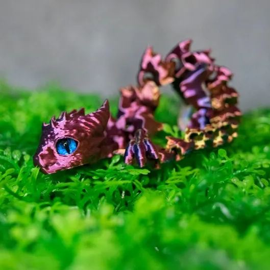 3D Printed Tiny Cute Dragon