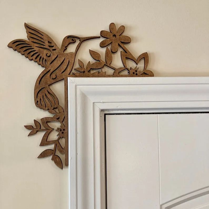 Hummingbird Door Corner Decor