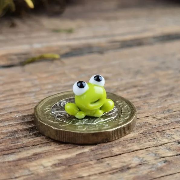 Tiny frog miniature