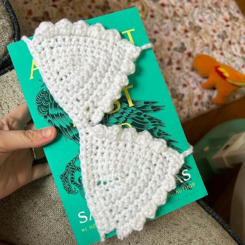 🤩 CROCHET Bookmark - Book Bra and Book Thong