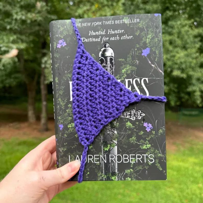 🤩 CROCHET Bookmark - Book Bra and Book Thong