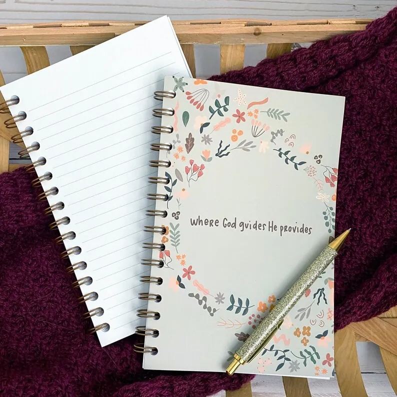 Praise God from whom all blessings flow Spiral Notebooks