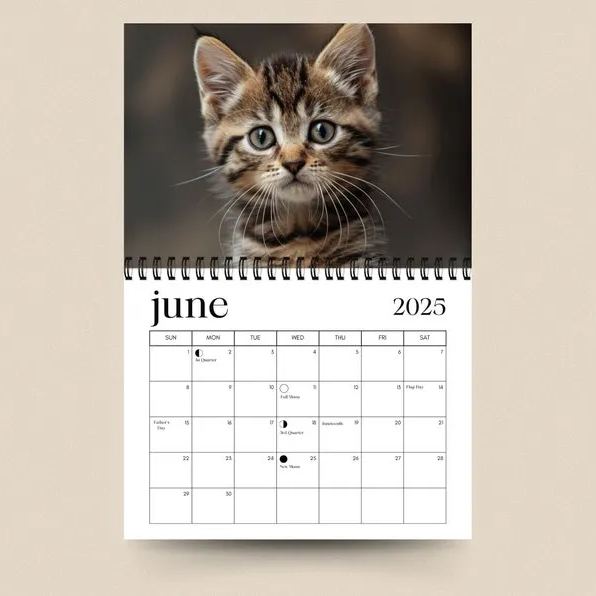 Calendrier Chat 2025