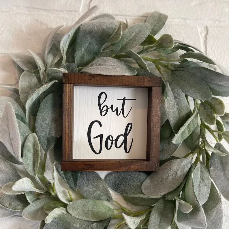 I Love You the Most Wooden Decor Sign