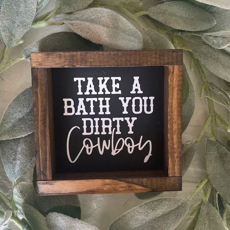 I Love You the Most Wooden Decor Sign