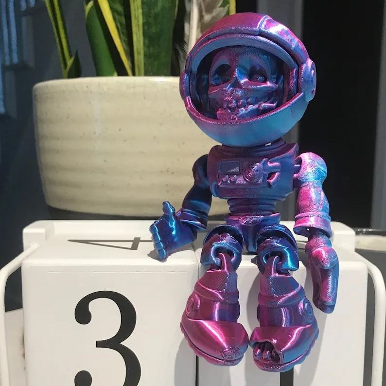 3D Print Printed Astronaut Skeleton