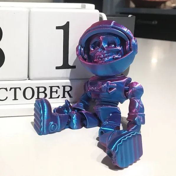 3D Print Printed Astronaut Skeleton
