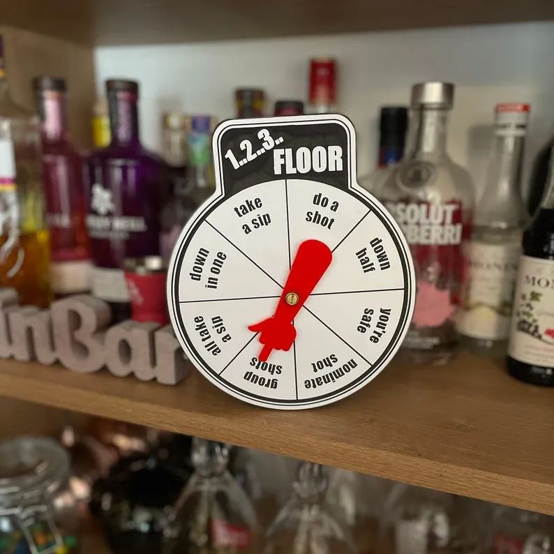 Adult Drinking Game Spinner
