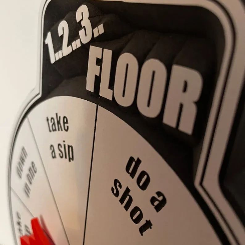 Adult Drinking Game Spinner